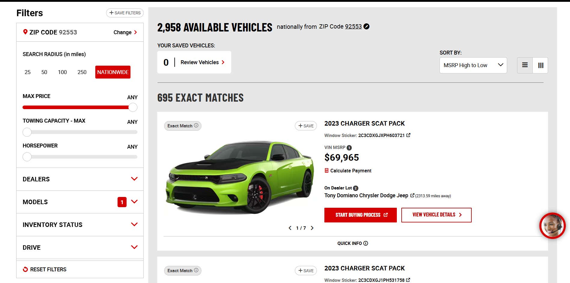 Image caption Over 5,000 New 2023 Dodge Chargers And Challengers Still On Sale